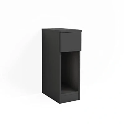Afbeelding van Vicco Nachtkastje Enton, 20 x 59.5 cm, Zwart