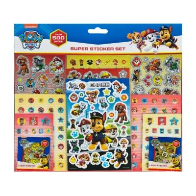 Afbeelding van Paw Patrol Sticker set 500 st 4043946292418