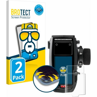 Afbeelding van BROTECT Screenprotector voor Sanwa M17 Folie Beschermfolie transparant volledig dekking (2 Stuks)
