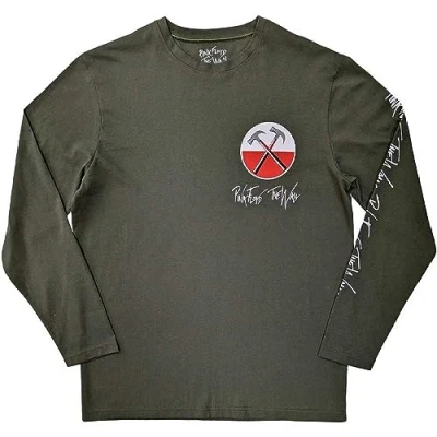 Afbeelding van Pink Floyd The Wall Hammers Logo Longsleeve shirt XL Groen