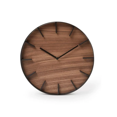 Afbeelding van Yamazaki Wall clock Rin Brown