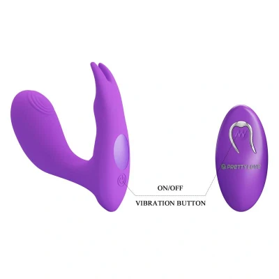 Afbeelding van Pretty Love Idabelle Pulserende Panty Vibrator Vibrerend Slipje Lila