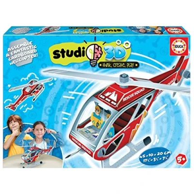 Afbeelding van Puzzel Educa Helicopter 3D (14 Onderdelen)