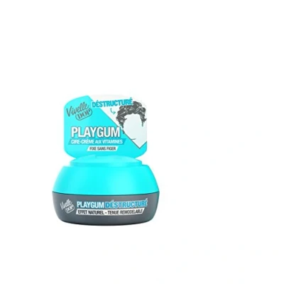 Afbeelding van VIVELLE DOP Playgum ongestructureerde haarwax voor heren, 80 ml