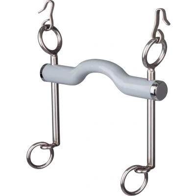 Afbeelding van Beris Dressuurstang Lang met Tongboog Zacht 12cm
