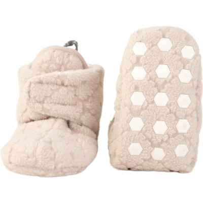 Afbeelding van Lodger Babysloffen Slipper Folklore Fleece Birch 6 12mnd