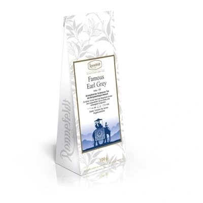 Afbeelding van Ronnefeldt Famous Earl Grey gearomatiseerde zwarte thee 100g