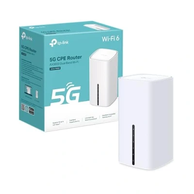 Afbeelding van TP Link Archer NX600 Router 5G Wi Fi 6 AX3600Mbps Dual Band, WAN/LAN poort 2,5G + 2xGigabit LAN poort, Plug &amp; Play, 4K QAM, 8x5G/LTE, 2xWi interne antennes, EasyMesh, HomeShield