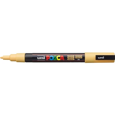 Afbeelding van Verfstift Posca PC3M F abrikoos