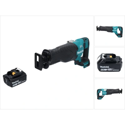 Afbeelding van Makita DJR 187 T1 accu reciprozaag 18 V borstelloos + 1x oplaadbare 5.0 Ah zonder oplader