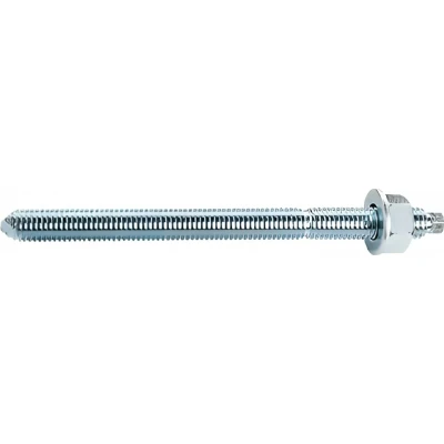 Afbeelding van Wovar Ankerstang Verzinkt M12 x 160 mm Per 10 stuks