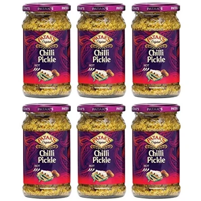 Afbeelding van 6 stuks pataks komkommers chili 283 g