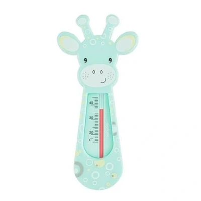 Afbeelding van Baby Ono Giraffe Sproetjes Mint Drijvende Bad Thermometer 776/01