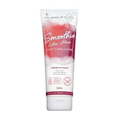 Afbeelding van Les Secrets de Loly Lait Capillaire Smoothie Litchi Mûre 250 ml