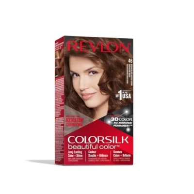 Image de Revlon ColorSilk Beautiful Color 46 Medium Golden Chestnut Brown