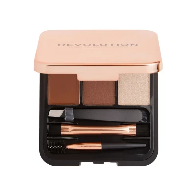 Afbeelding van Makeup Revolution BROW Sculpt KIT Makeupset, Dames, Maat: One Size, Medium