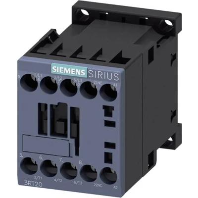 Afbeelding van Siemens 3RT2016 1AP02 Contactor 3x NO 4 kW 230 V/AC 9 A Met hulpcontact 1 stuk(s)