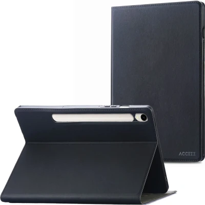 Afbeelding van Accezz Tablet Hoes Geschikt voor Samsung Galaxy Tab S9 11.0 inch / FE Classic Case Zwart