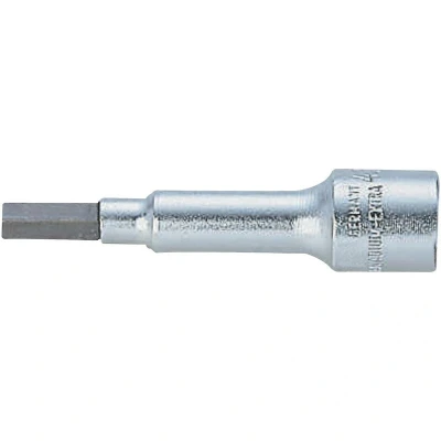 Afbeelding van BAHCO A6709M 3 schroevendraaierdopsleutel 1/4&quot; vierkantaansluiting lang zeskant mm 50