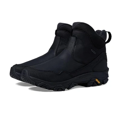 Afbeelding van Merrell Coldpack 3 Thermo Tall Zip Wp wandellaarzen voor heren, zwart.