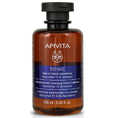 Afbeelding van Apivita Anti haaruitval shampoo voor mannen, rozemarijn, 250 ml