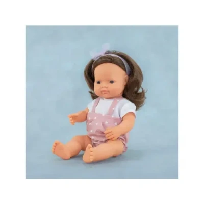 Afbeelding van MINILAND Pop Europees Meisje 38cm.