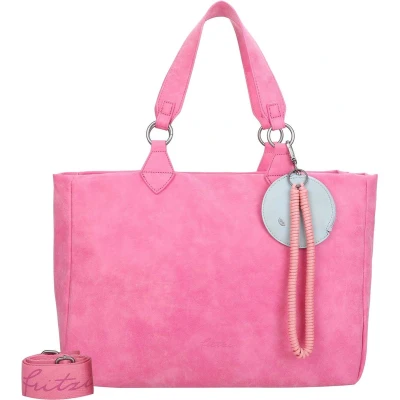 Afbeelding van Fritzi aus Preußen IZZY Vintage 42 CM Handtas, Dames, Maat: One Size, Squeezy pink