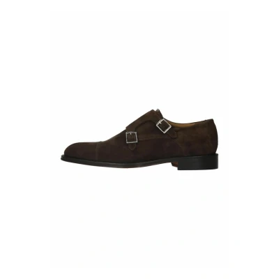 Afbeelding van Manfield Zakelijke loafers, Heren, Maat: 46, Braun Schoenen