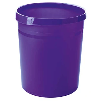 Afbeelding van Han Ha 18190 57 Papierbak Grip 18 Liter Met 2 Grijpranden Trend Colour Lila
