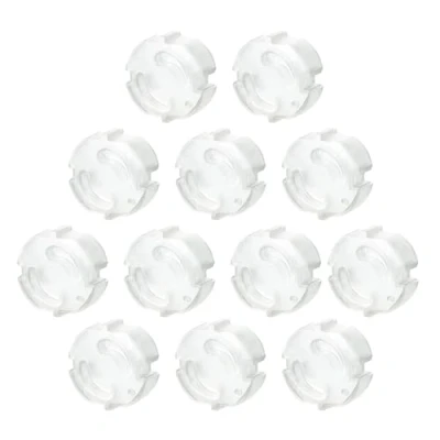 Image de Offgridtec Lot de 12 cache prises enfichables pour enfant Transparent