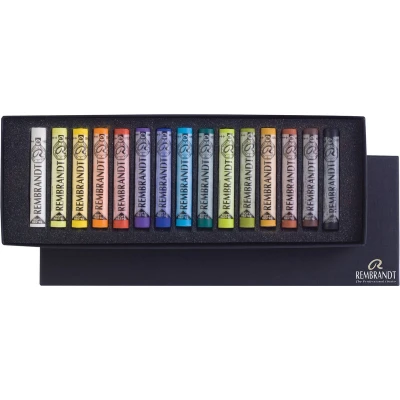 Afbeelding van Rembrandt softpastels, doos met 15 pastels