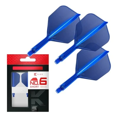 Afbeelding van Target K Flex Blue NO6 Dart Flights Short