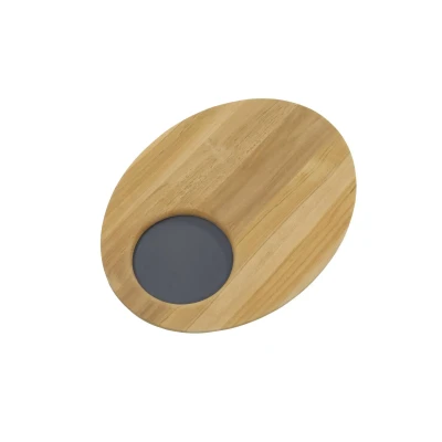 Afbeelding van 4 Seasons Outdoor Rubens Dienblad Teak Anthracite Kleurloos Overige Accessoires