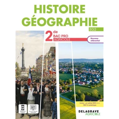 Image de Histoire Géographie 2de Bac Pro agricole (2023) Pochette élève