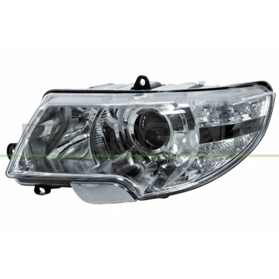 Afbeelding van PRASCO SK4204904 Koplampen Links H7, H3 Met regelmotor voor LWR SKODA: Superb II Hatchback, Estate