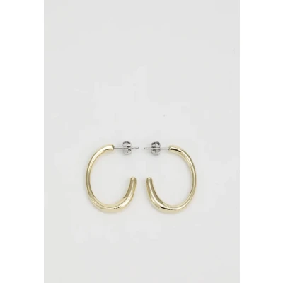 Afbeelding van Calvin Klein Hoops Oorbellen goldcoloured, Dames, Maat: One Size, Gold coloured
