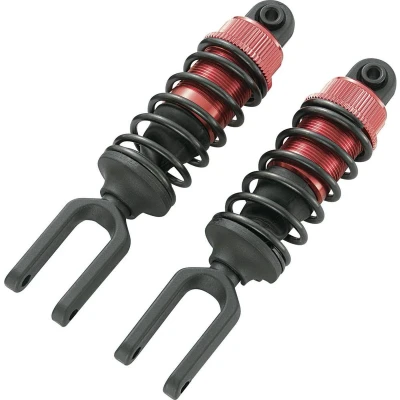 Afbeelding van Reely 1:6 Hydraulische schokdempers aluminium Rood Met veren Zwart 125 mm 2 stuk(s)