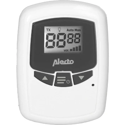 Afbeelding van Alecto DBX 80BU Extra babyunit voor 80, wit/antraciet White Anthracite