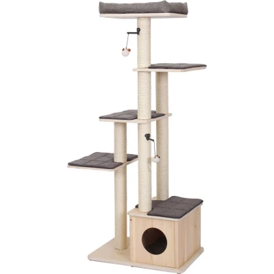 Afbeelding van Kattenspeeltje Swirly Limoen