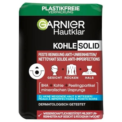 Afbeelding van Garnier SKIN Clear Pureactive Solid Cleansing Gezichtsreiniger, Dames, Maat: 100 g,
