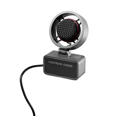 Afbeelding van Austrian Audio MiCreator Satellite Microphone Studiomicrofoon Statief Zendmethode:Kabelgebonden Jackplug Kabelgebonden Zwart