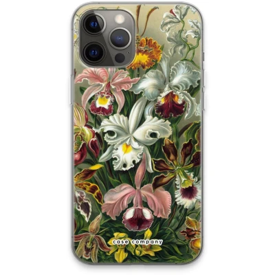 Afbeelding van Case Company® hoesje geschikt voor iPhone 13 Pro Max Haeckel Orchidae Soft Cover Telefoonhoesje Bescherming aan alle Kanten en Schermrand