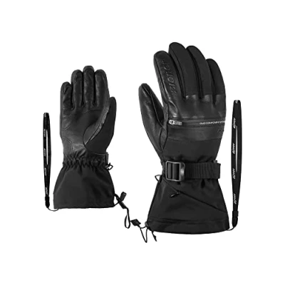 Afbeelding van Ziener GALLINUS AS PR DCS Skihandschoenen voor heren, waterdicht, ademend, zeer warm, zwart, 9,5