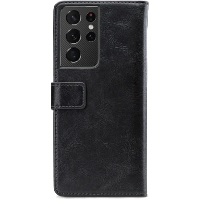 Afbeelding van Mobilize Elite Gelly Wallet Book Case Samsung Galaxy S21 Ultra 5G Black