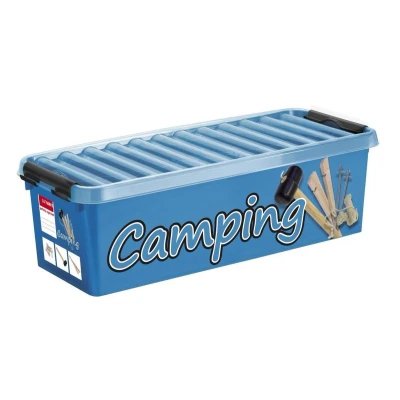 Afbeelding van Sunware Q Line Camping Opbergbox 9,5 Liter Blauw Opbergboxen &amp; Kratten