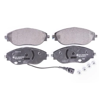 Afbeelding van HELLA 8DB 355 021 971 Remblokkenset Met slijtage waarschuwingscontact remzadelschroef VOLKSWAGEN: Golf 7, 7 Variant, Passat B8 Variant