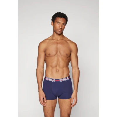 Afbeelding van DIM Power FULL 3 PACK Onderbroeken, Heren, Maat: Large, Berry red/night blue/blue cobalt