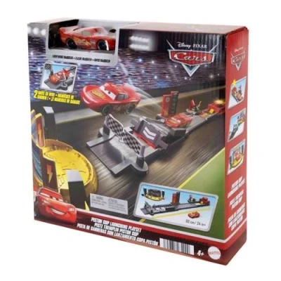 Image de Disney · Pixar Cars Piste Tremplin Piston Cup Coffret Avec