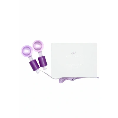 Afbeelding van Stylpro Facial ICE GLOBES. Cryotherapy Roller FOR FACE &amp; EYES. Huidverzorgingstool, Maat: One Size, Purple