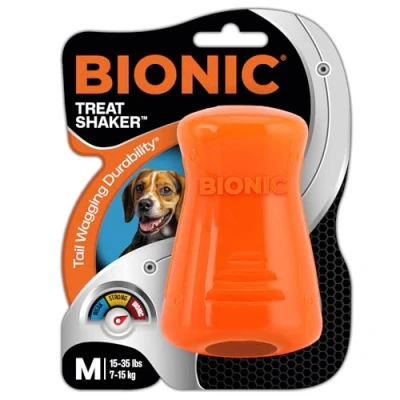Afbeelding van BIONIC kauwspeelgoed voor middelgrote honden interactief dat bestand is tegen de zwaarste kauwers, tussen 7 en 15 kg.